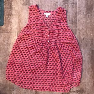 Maternity Floral Tank Top